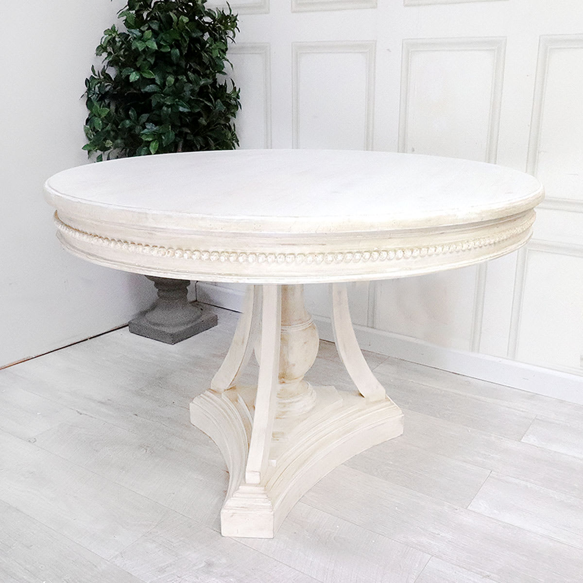 Classical Round Washed Dining Table