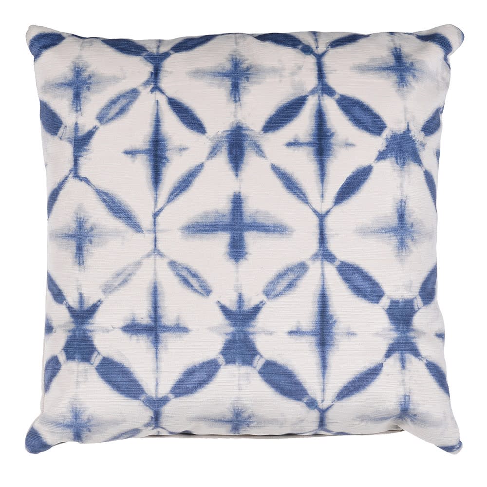 Tie Dye Indigo Cushion