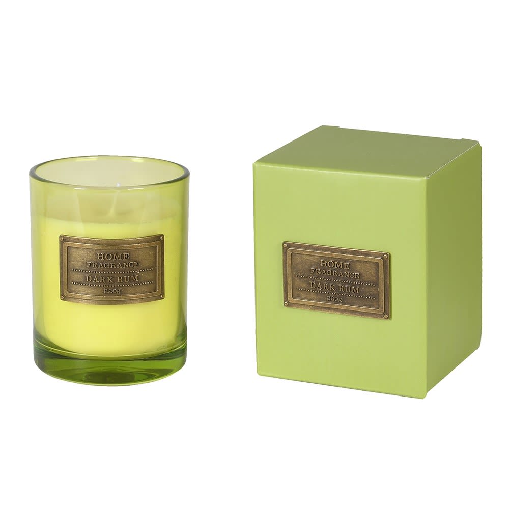 Dark Rum and Lime Scented Candle