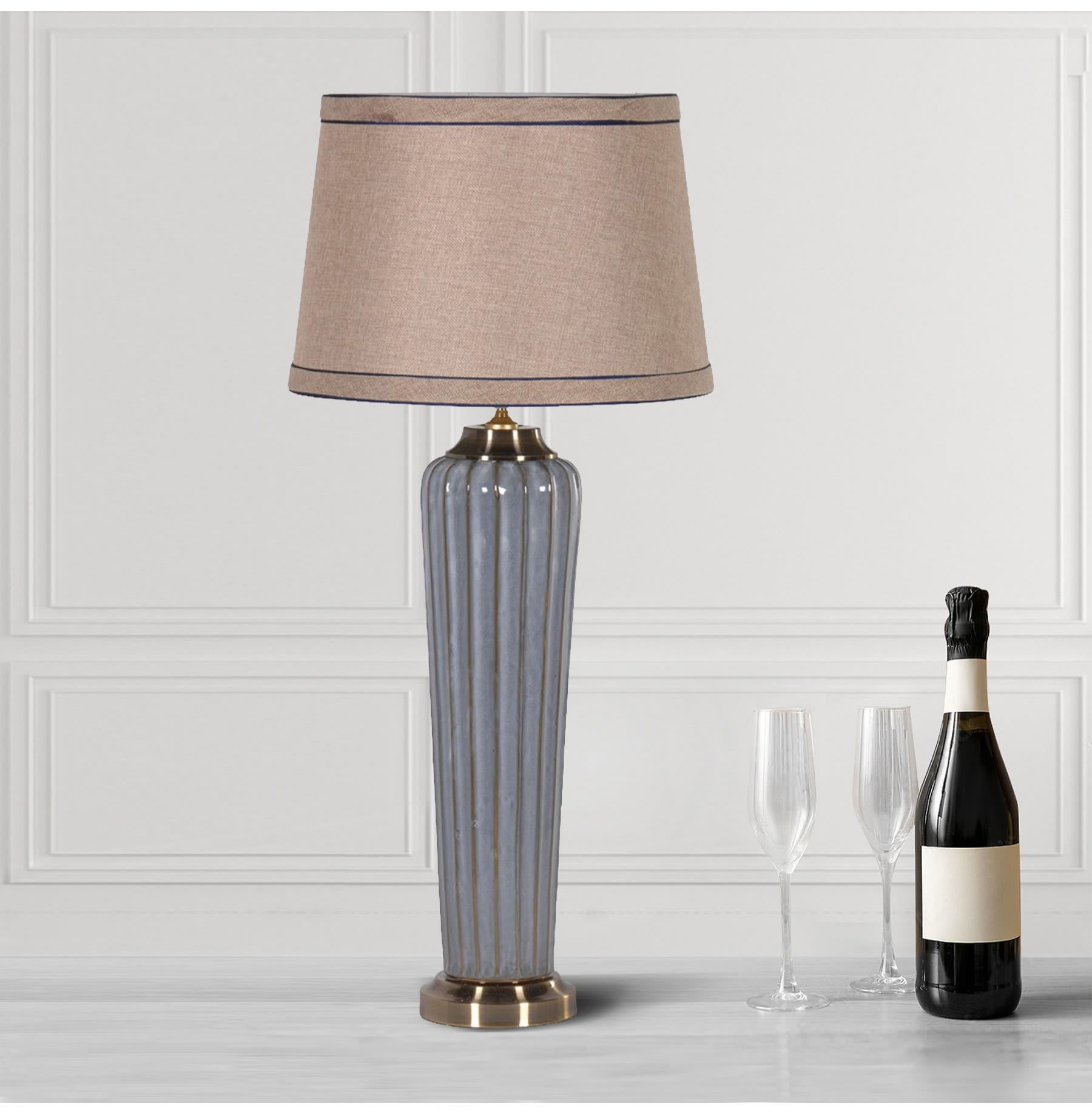 Tall Regal Table Lamp