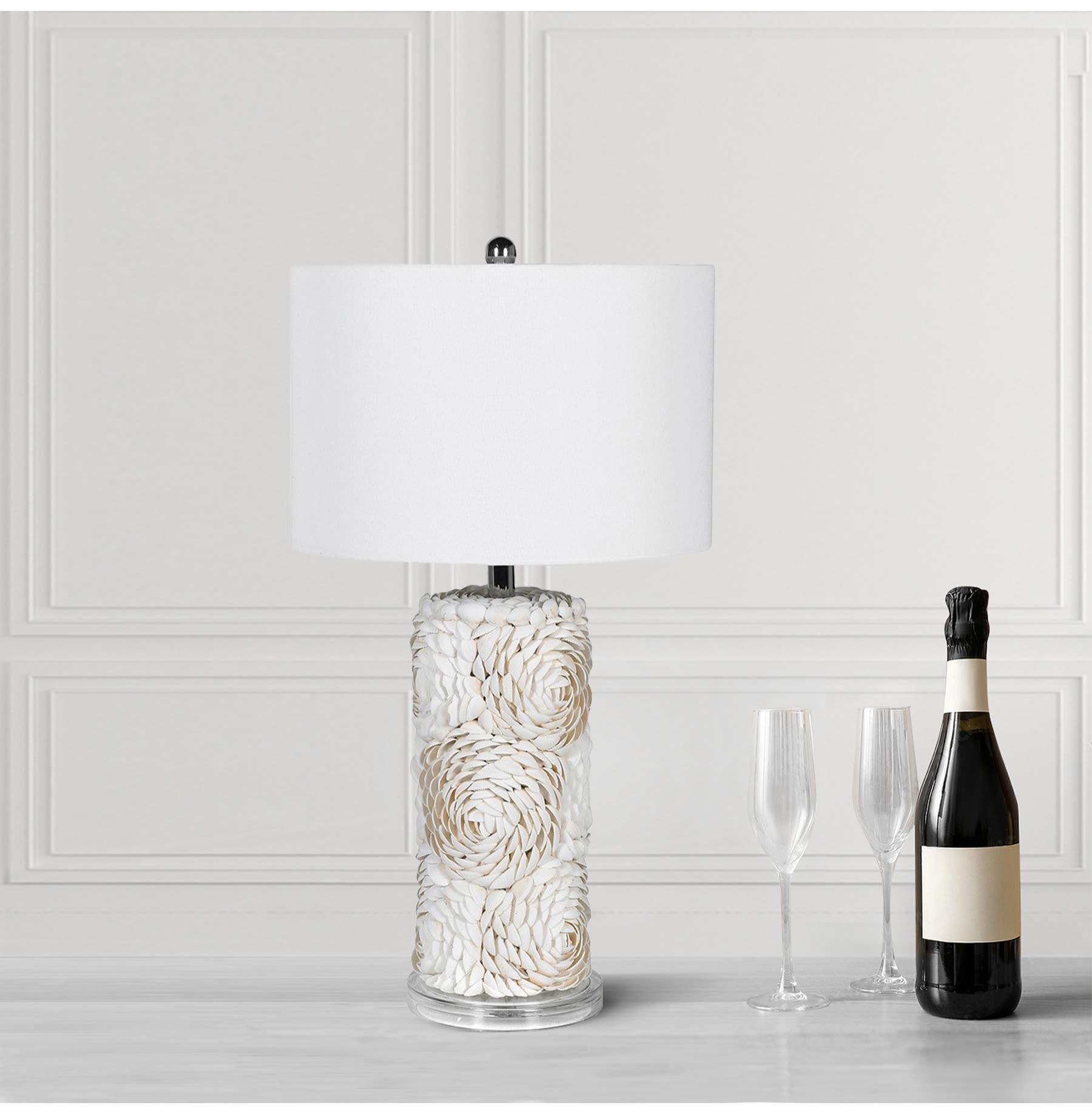 Tall Shell Table Lamp