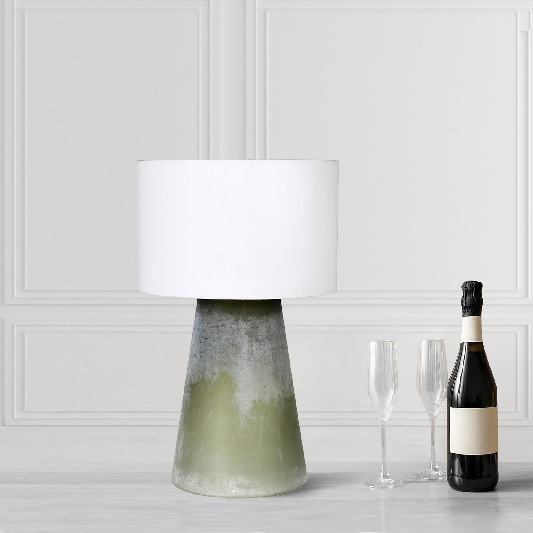 Moss Green Table Lamp