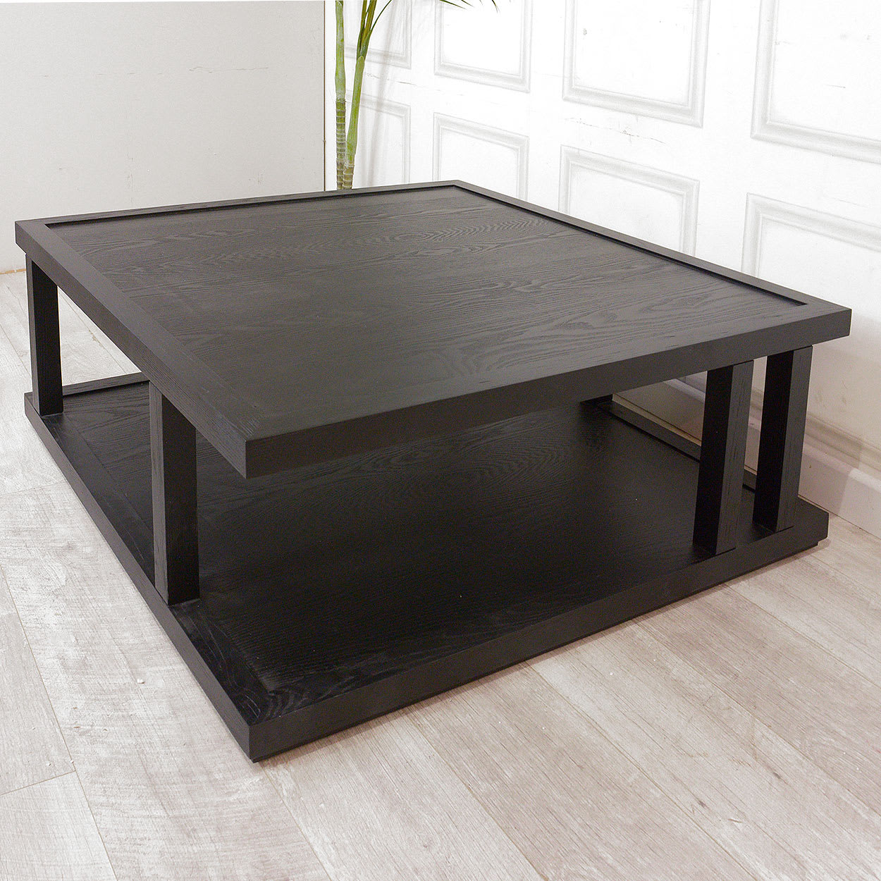 Portobello Black Square Coffee Table