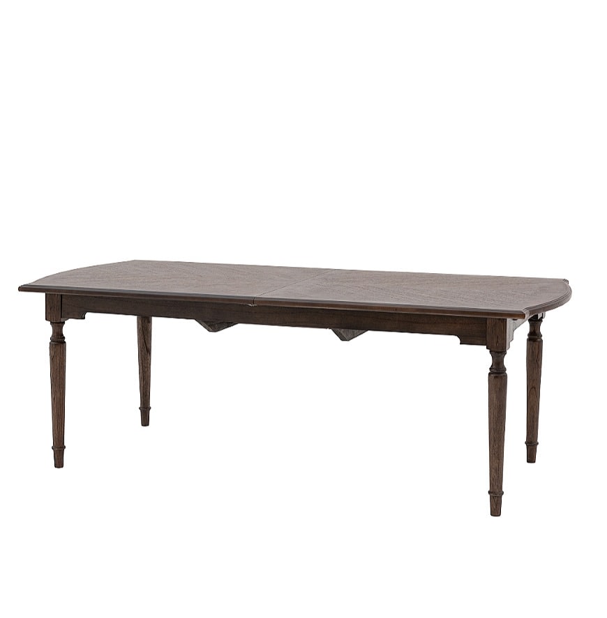 Madison Brown Extending Dining Table by Gallery Direct