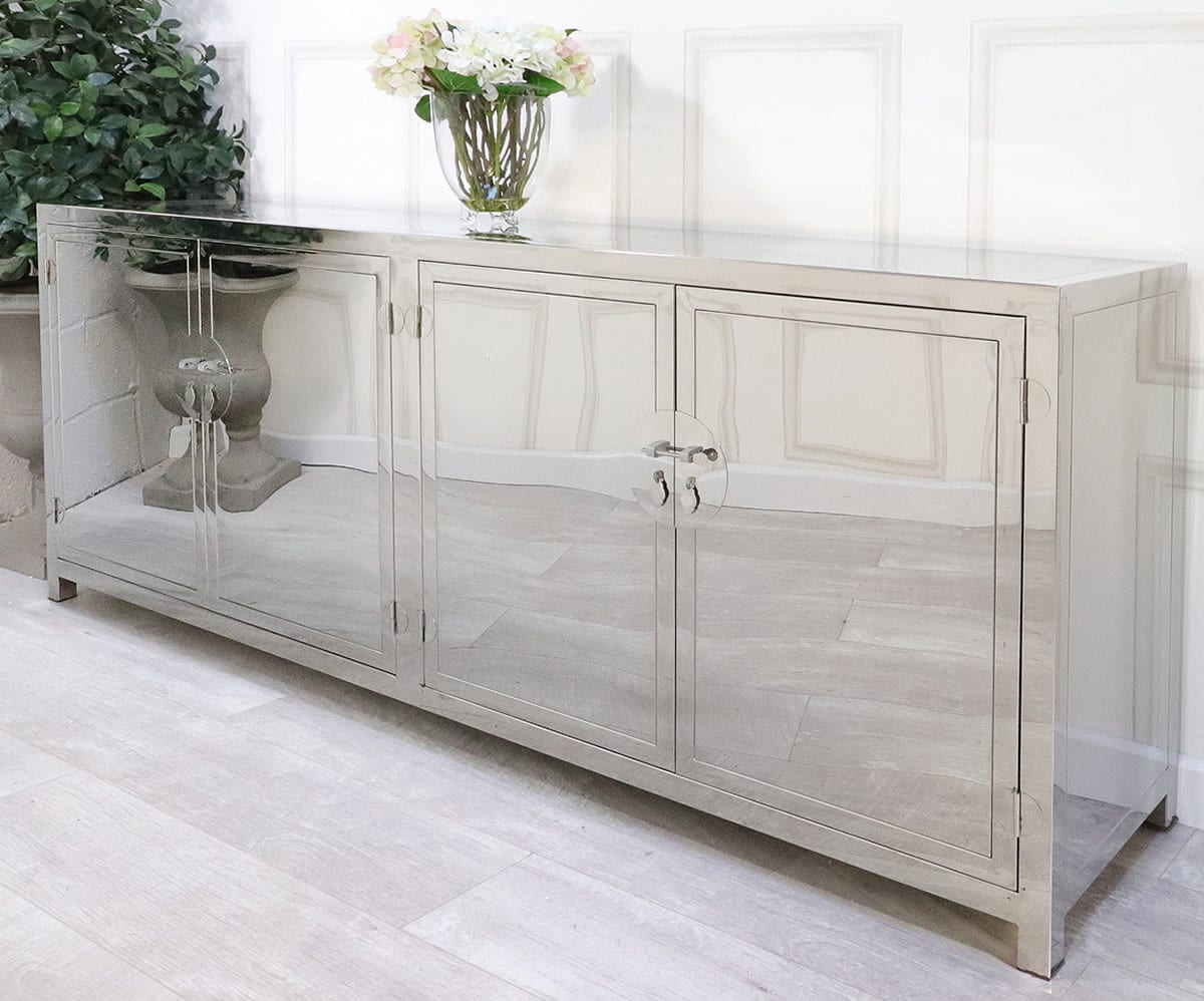 Sloane Chrome Large Sideboard