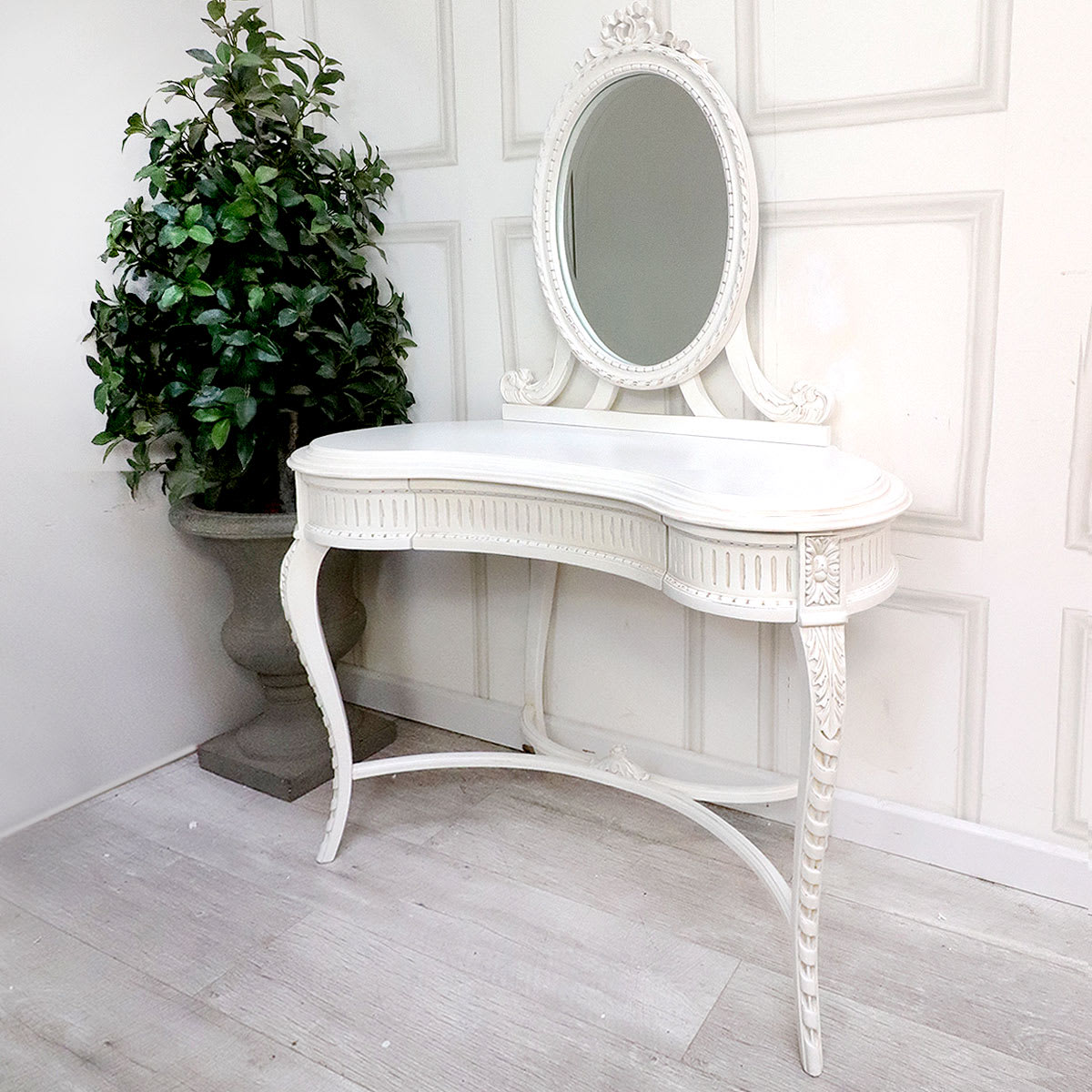 French Style White Dressing Table