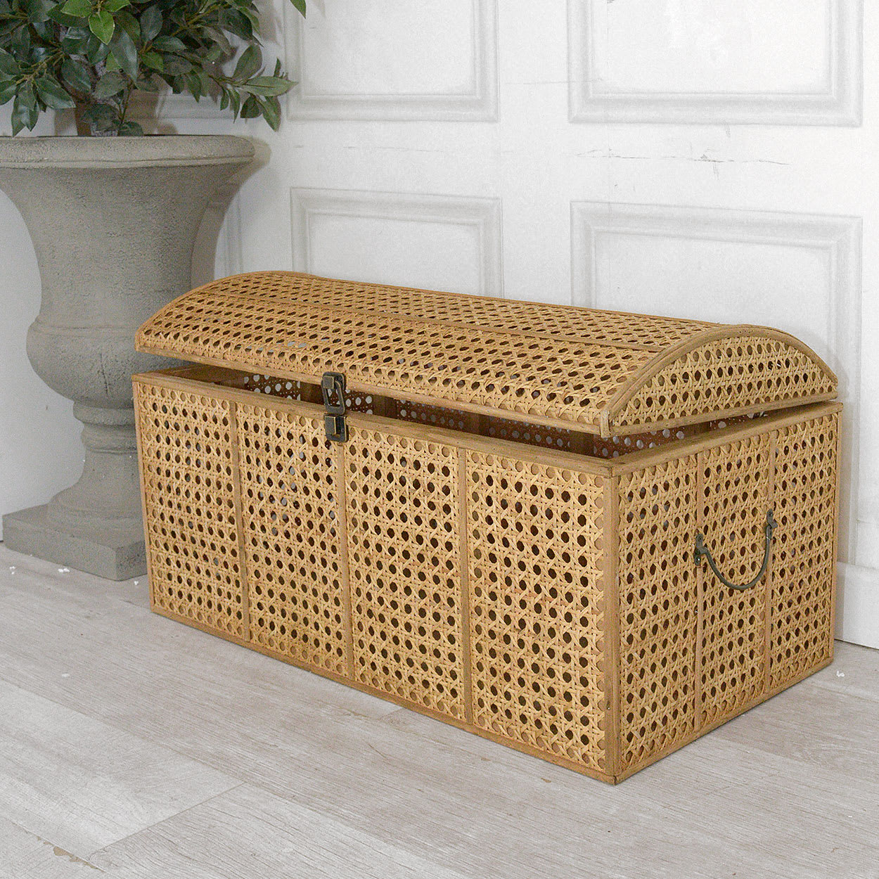 Rattan Storage Trunk