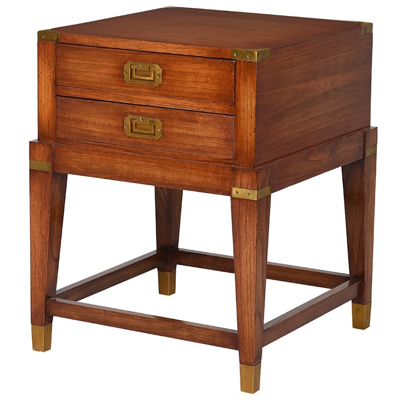 Napoleon 2 Drawer Bedside Table