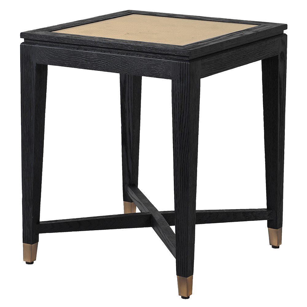 Cafe Noir Rattan Side Table