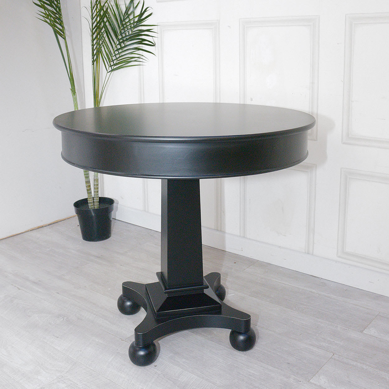 Portobello Black Small Dining Table