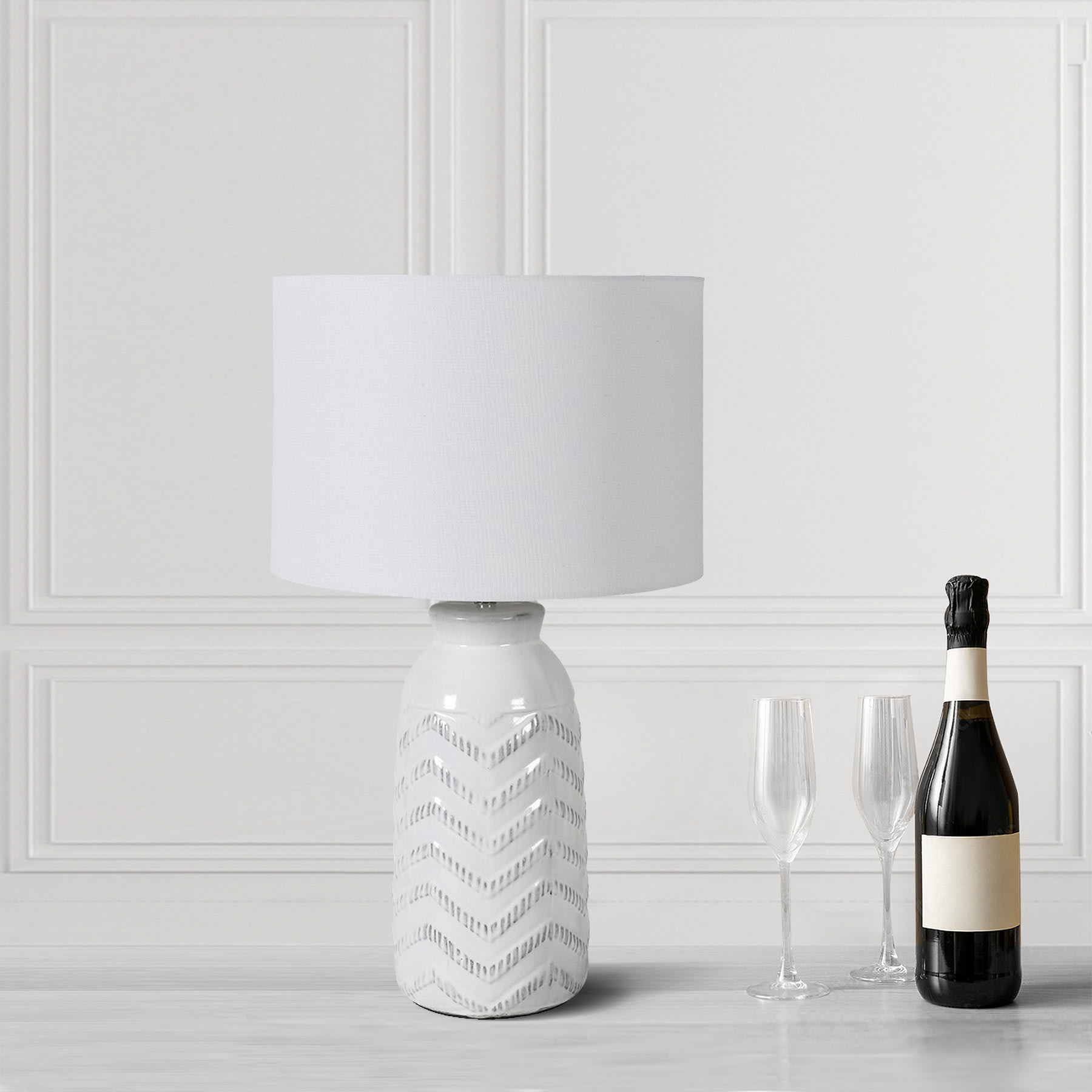 Zig Zag Table Lamp