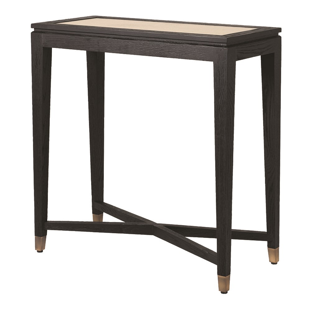 Cafe Noir Rattan Top Hall Table