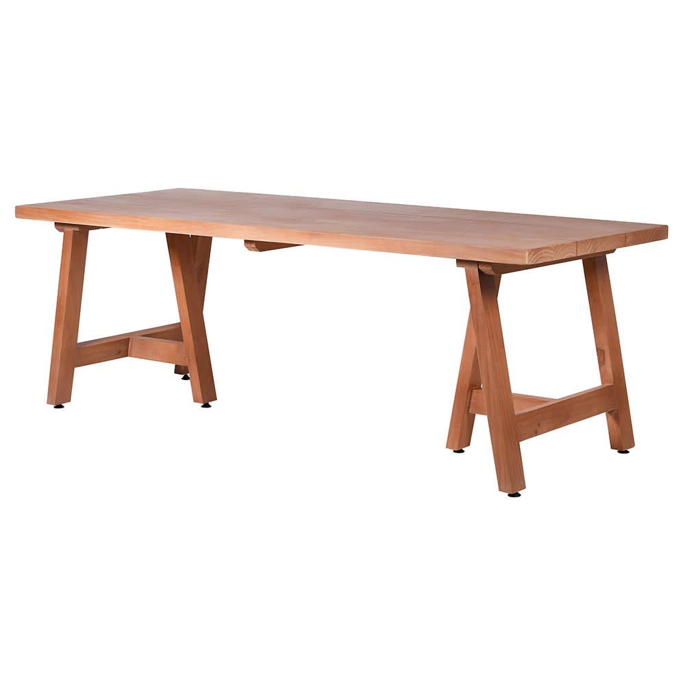 Pine Bench Dining Table