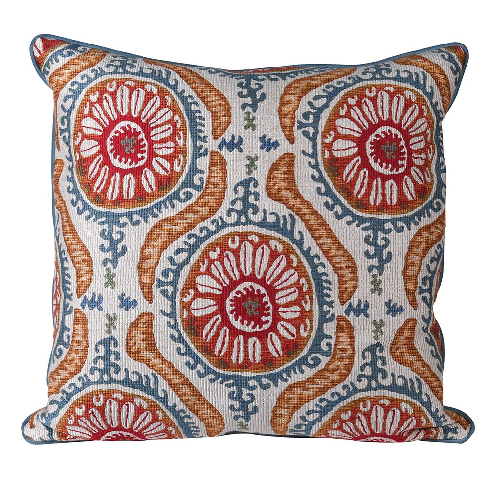 Patterned Colourful Woven Cushion