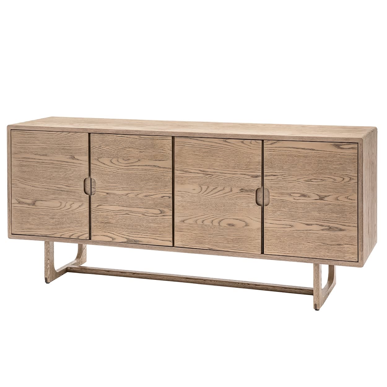 Craft Grey Wooden Large Sideboard by Gallery Direct 