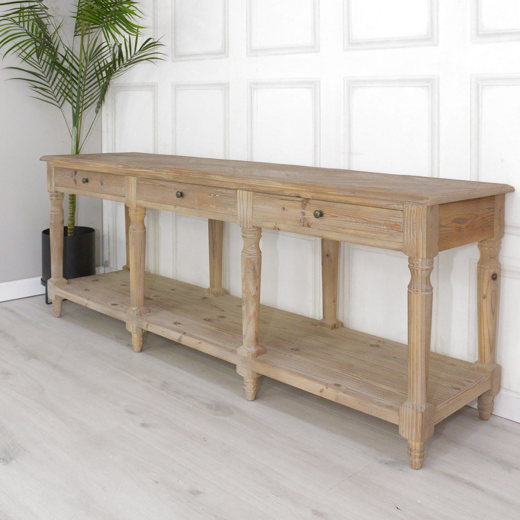 Large Open Hall Console Table