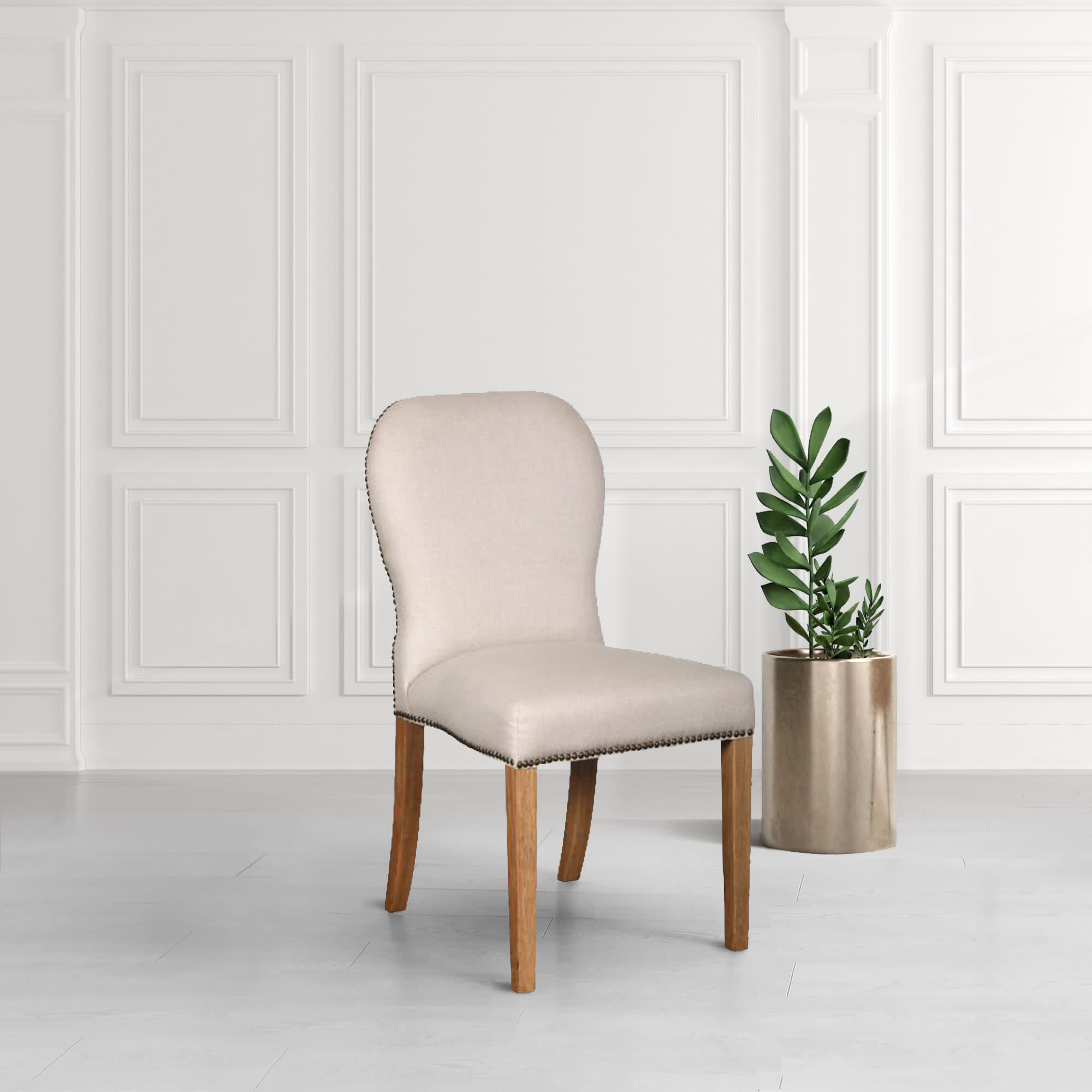 Shibuya Linen Upholstered Dining Chair