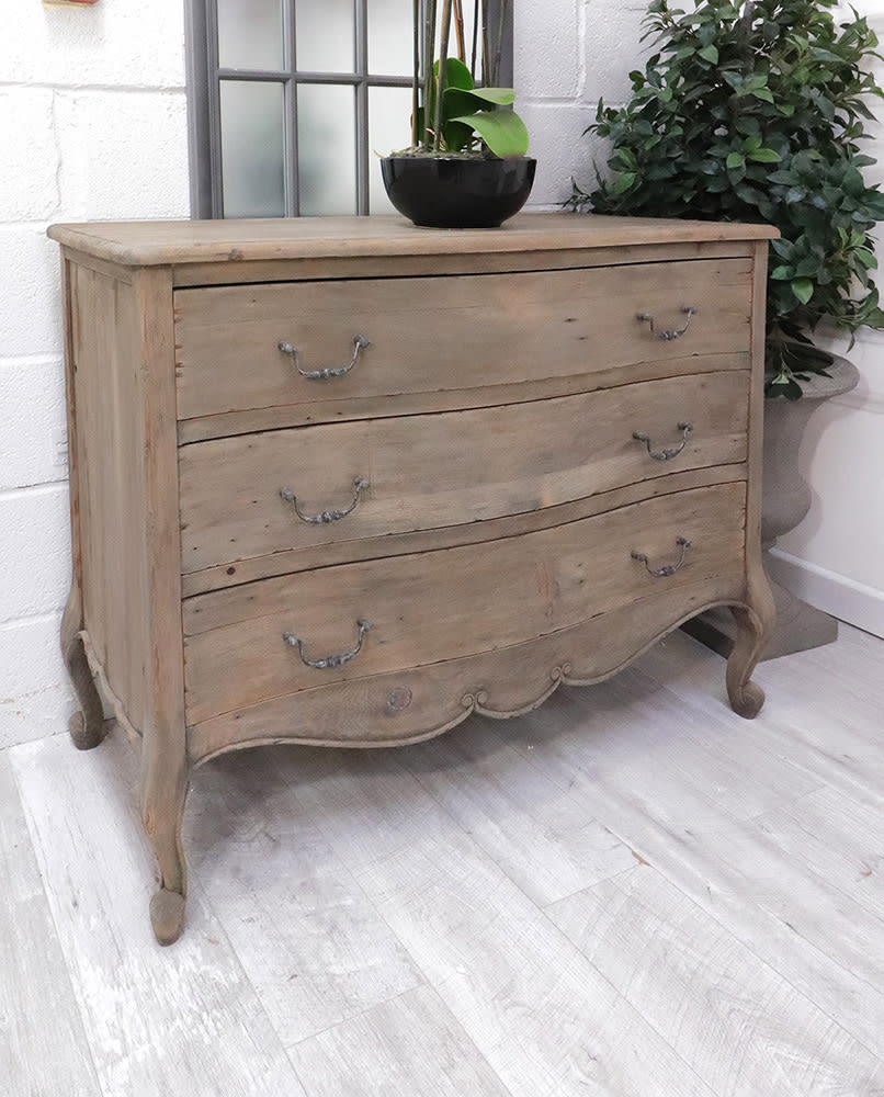 French Style Reclaimed 3 Drawer Chest