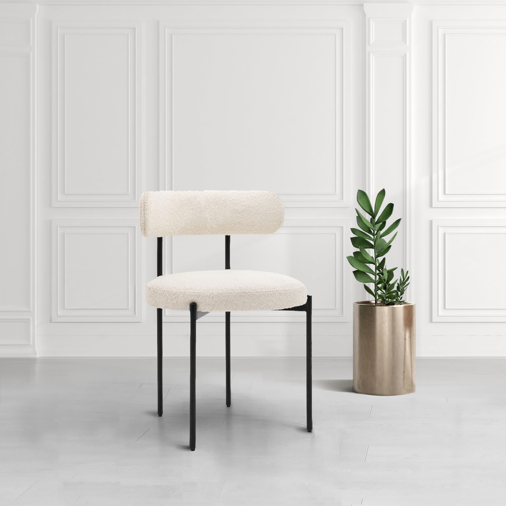 Aveley Cream Dining Chair by Gallery Direct