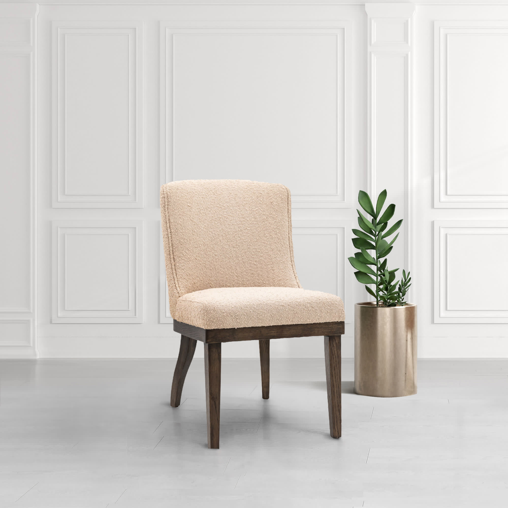 Kelvedon Cream Dining Chair by Gallery Direct