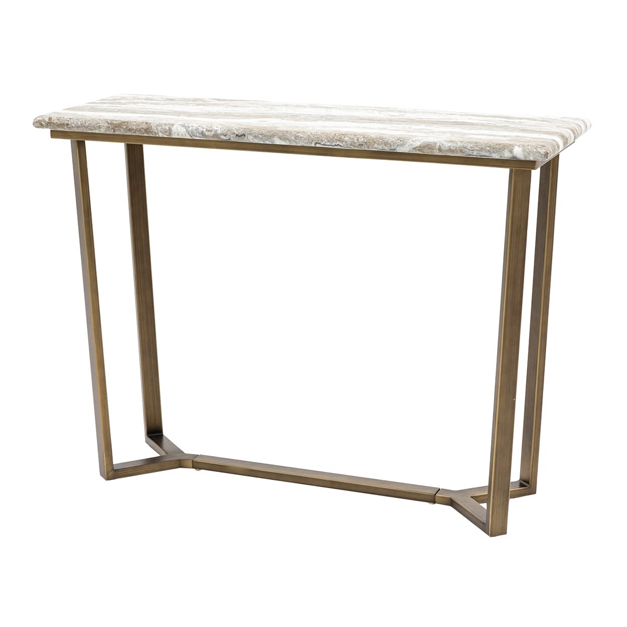 Lusso Marble Hall Console Table by Gallery Direct