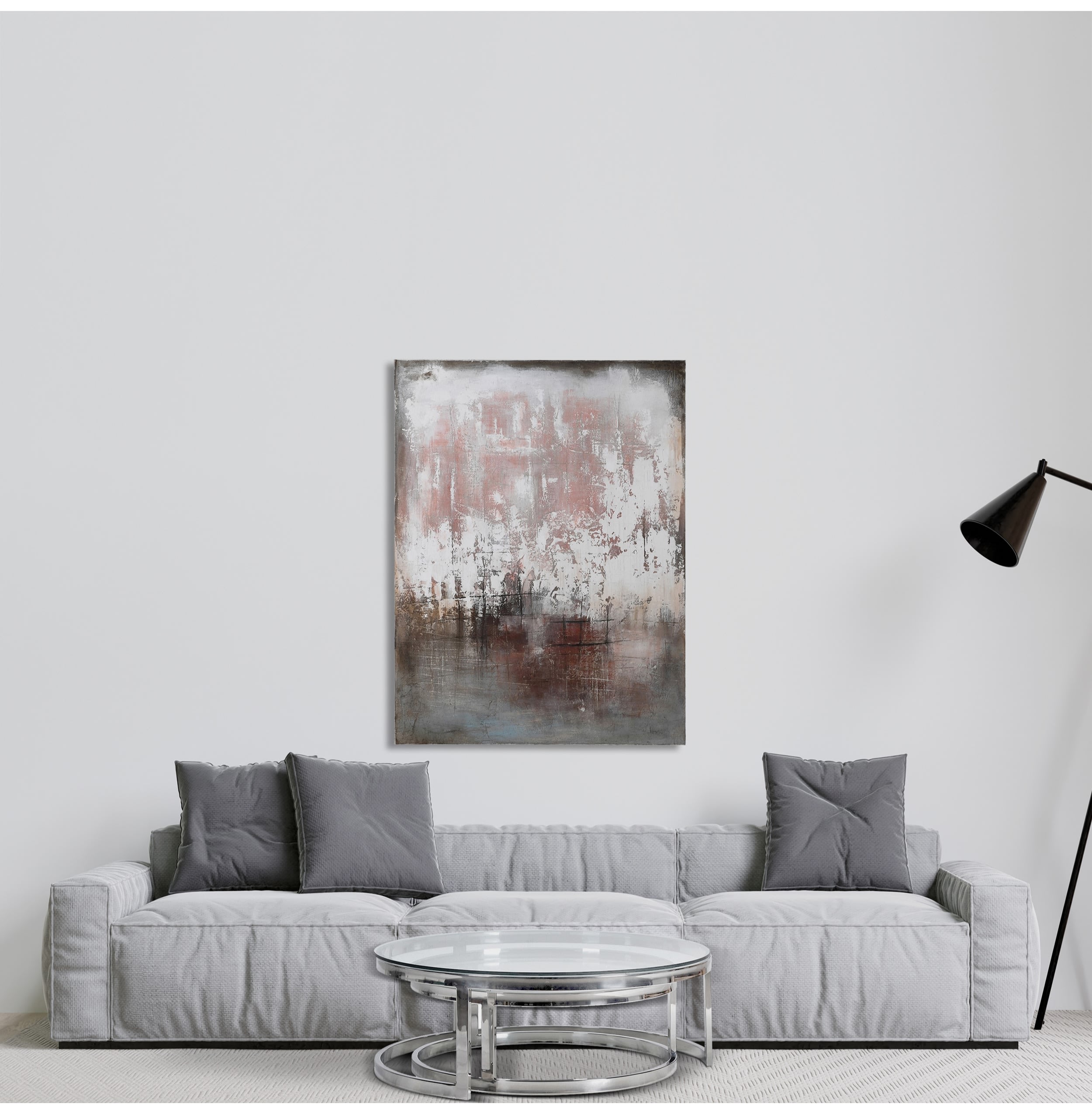 Pink Haze Wall Canvas