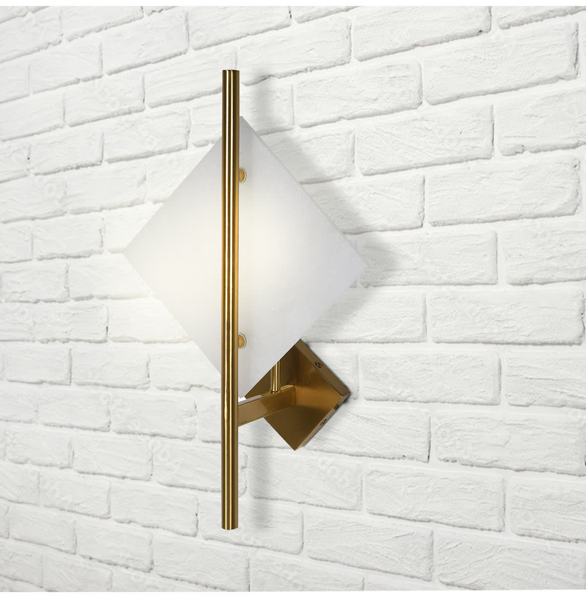 Hector Alabaster Luxe Wall Light