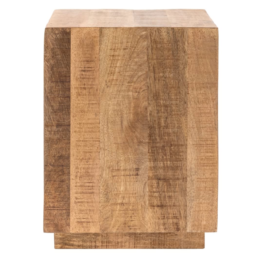 Iowa Wooden Side Table by Gallery Direct