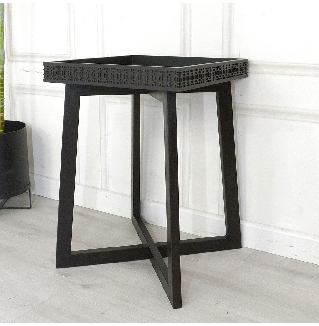 Arcade Ebony Lamp Table