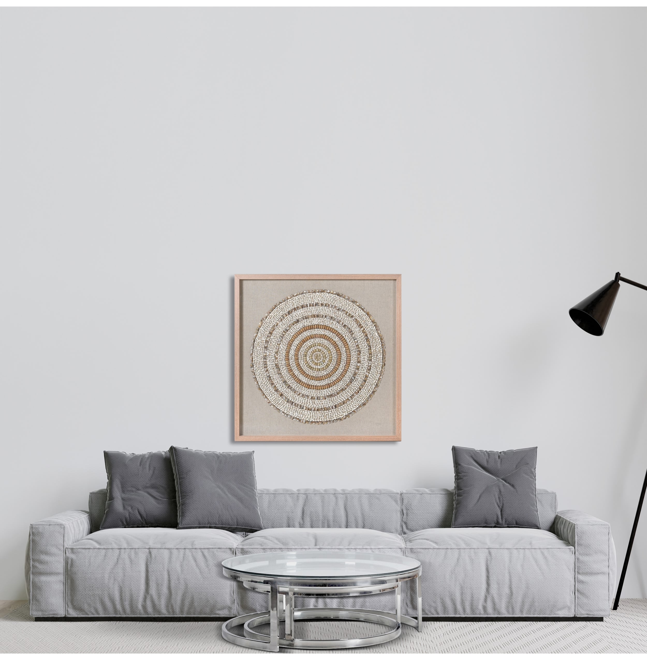 Shell Patterned Wall Art