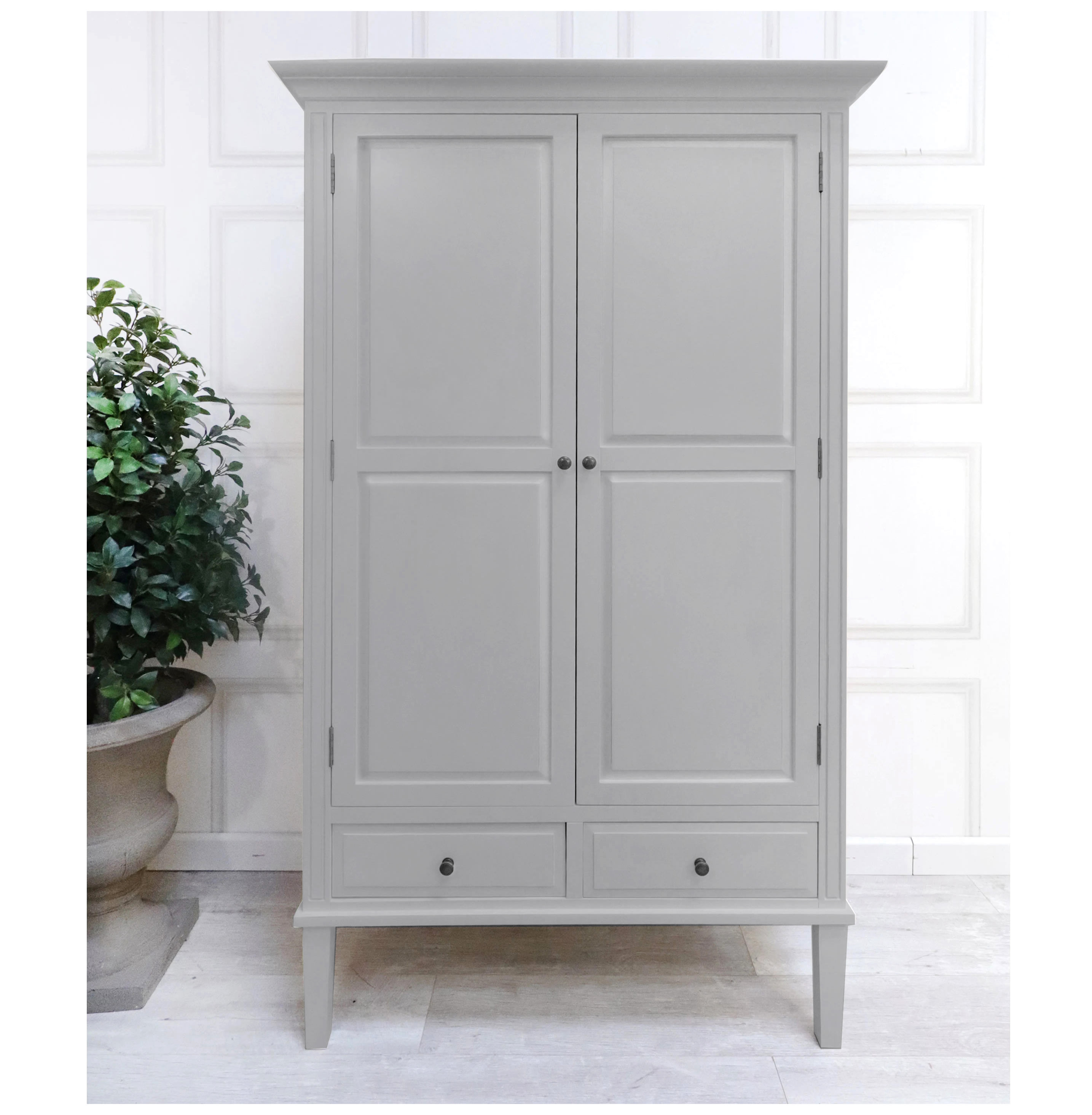 Portobello Grey Wardrobe