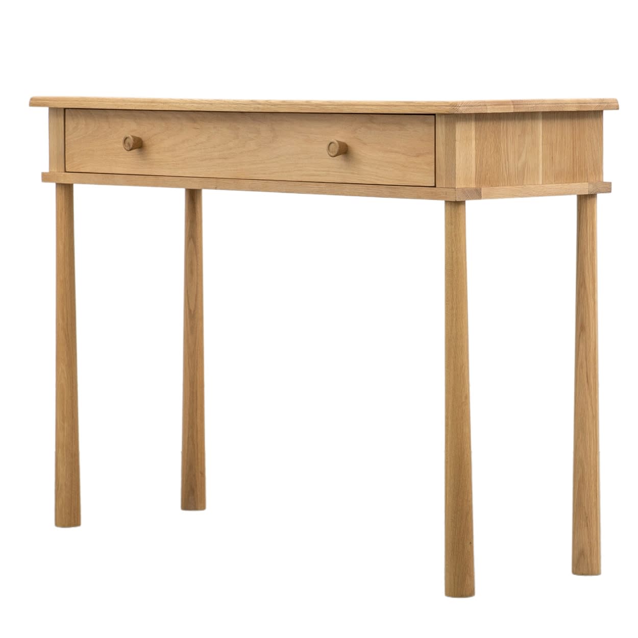 Wycombe Oak Dressing Table Desk by Gallery Direct