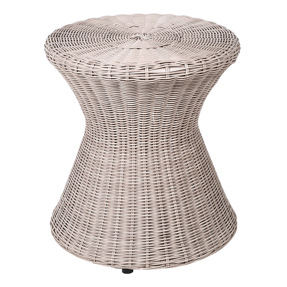 Wicker Drum Top Stool