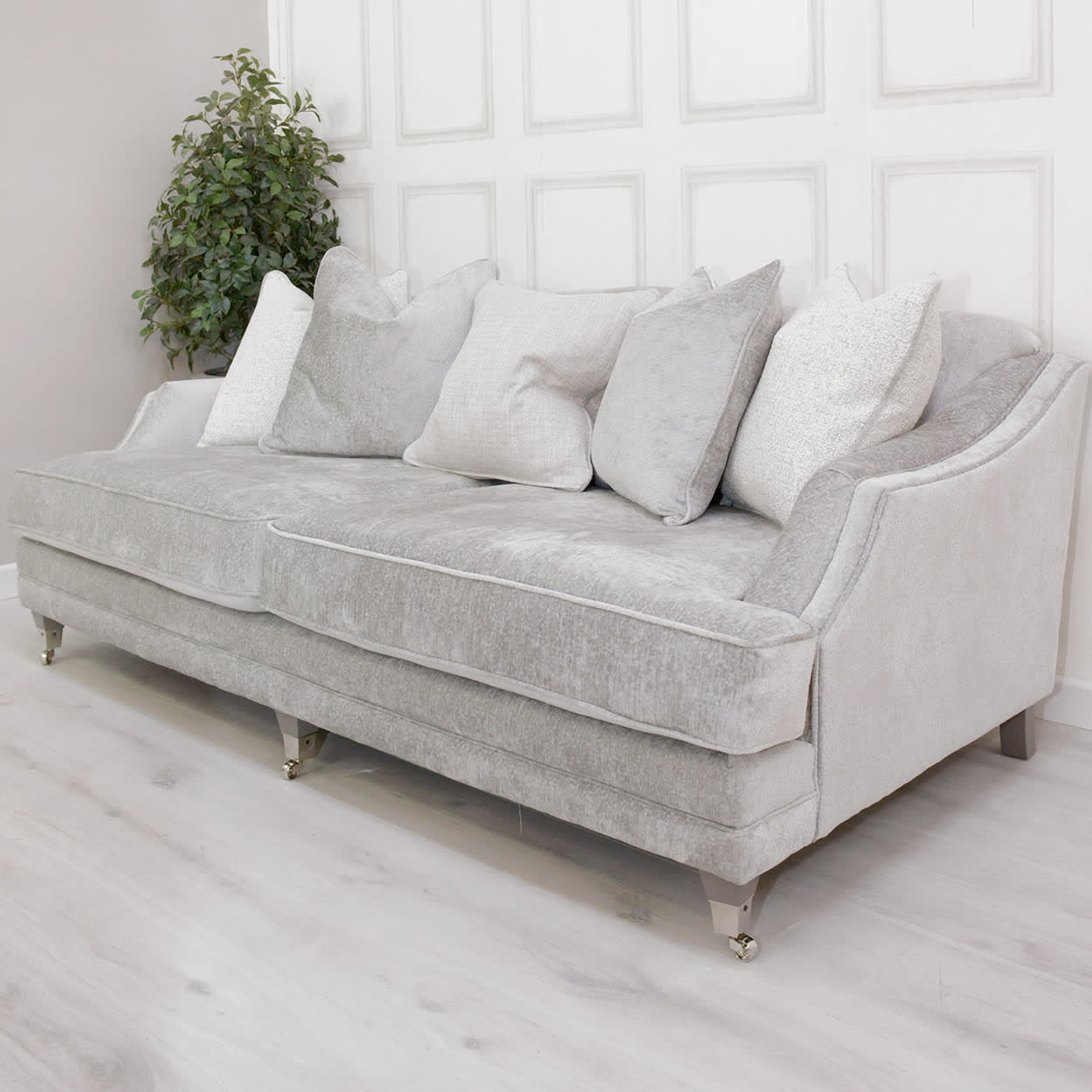 Silver Crush 2 or 3 Seater Sofa