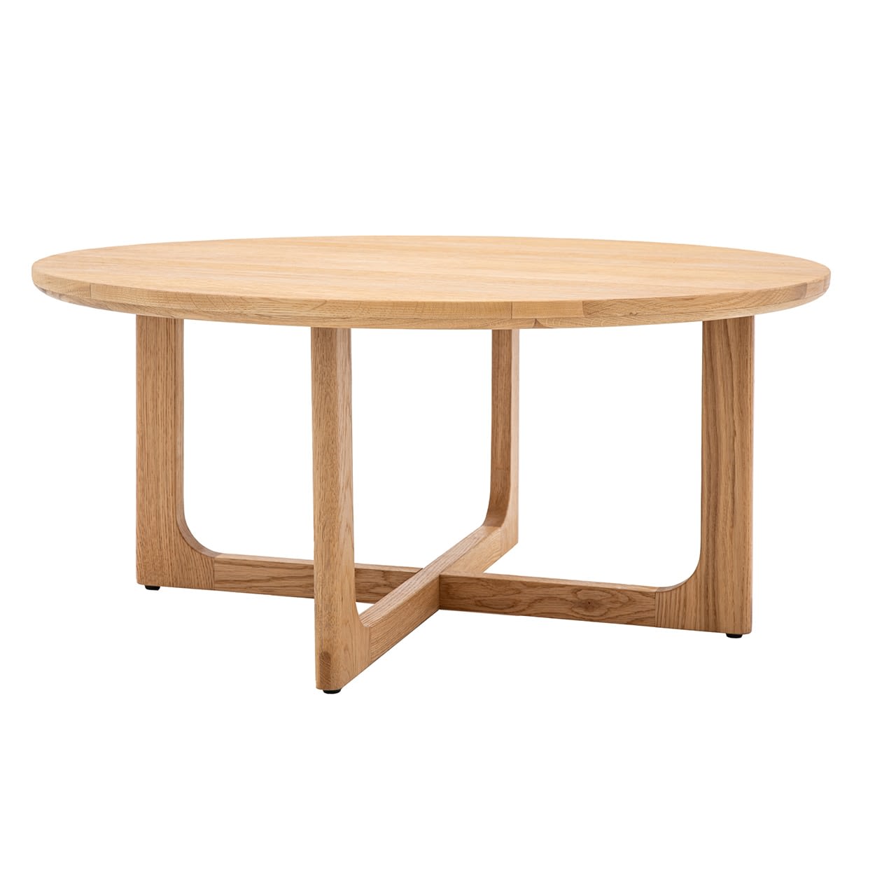 Craft Wooden Round Coffee Table by Gallery Direct