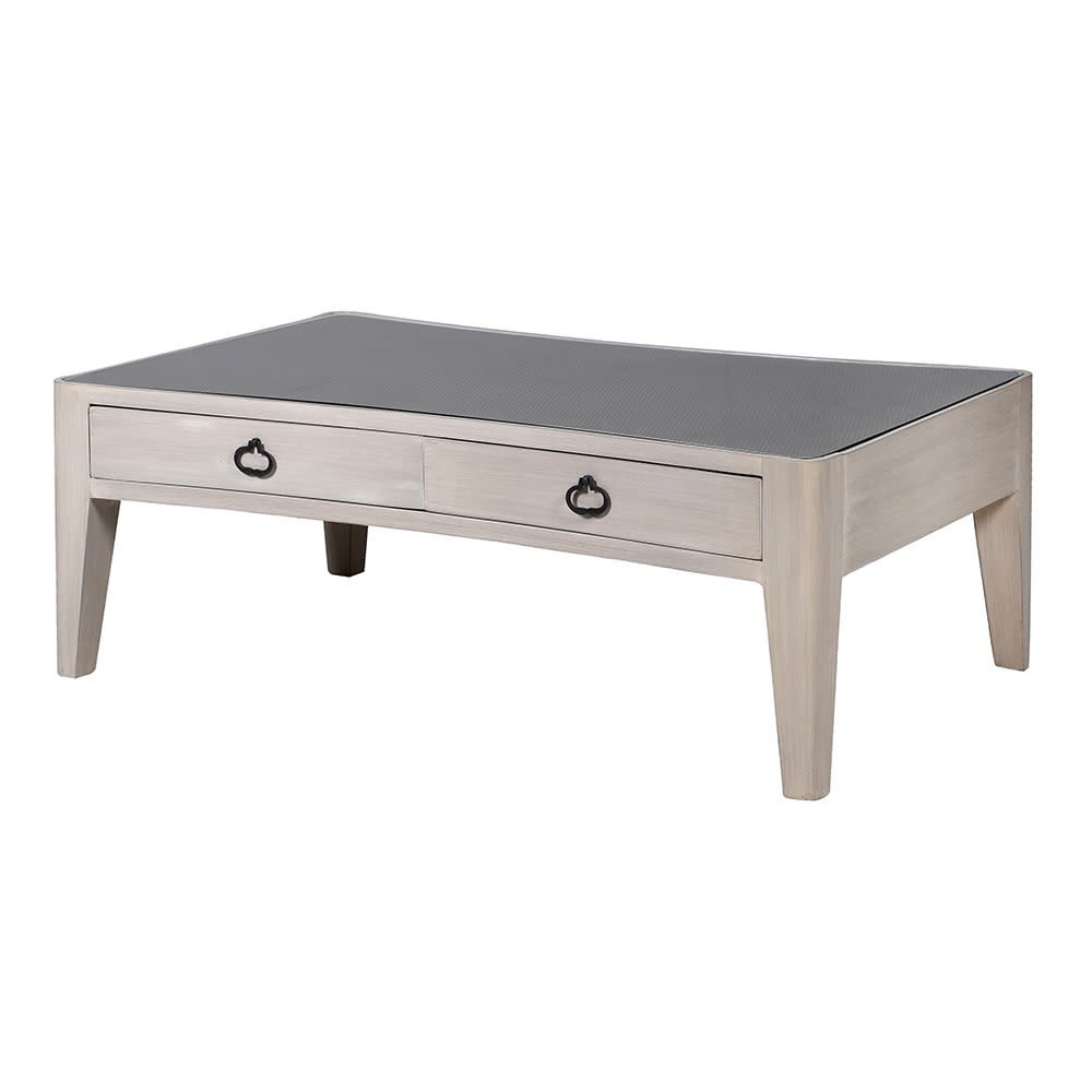 Classical White Wash Coffee Table