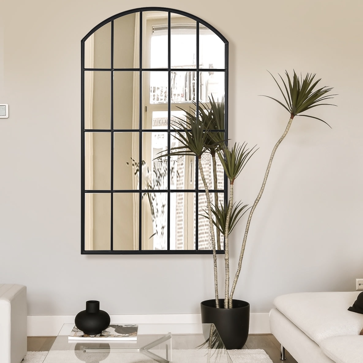 Outdoor Jardin Panelled Wall Mirror