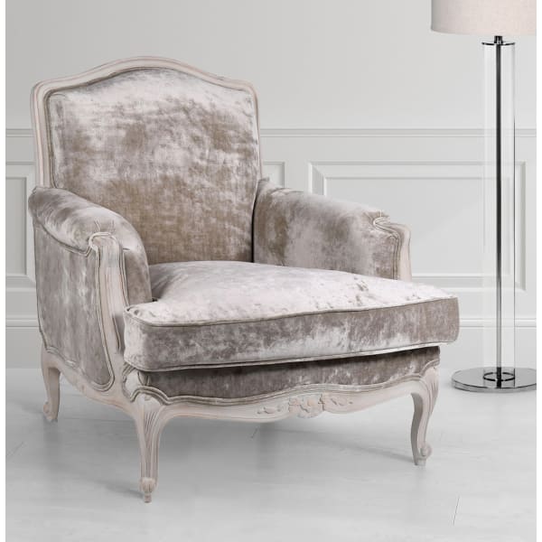 Luxury Velvet Armchair