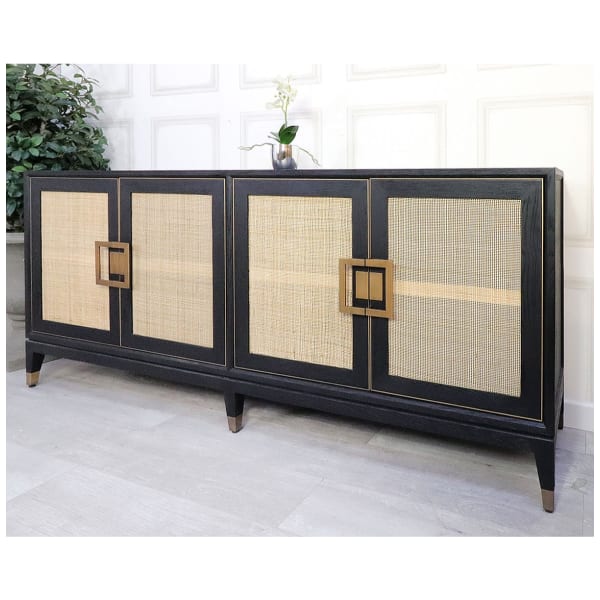 Cafe Noir Cane Sideboard