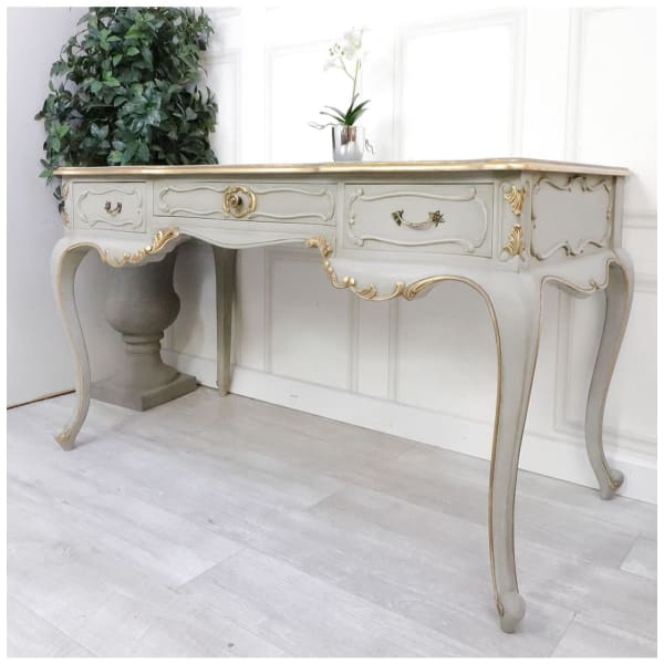 French Style Olive Dressing Table Desk