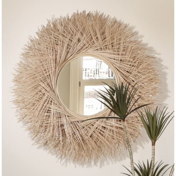Rattan Nest Wall Mirror