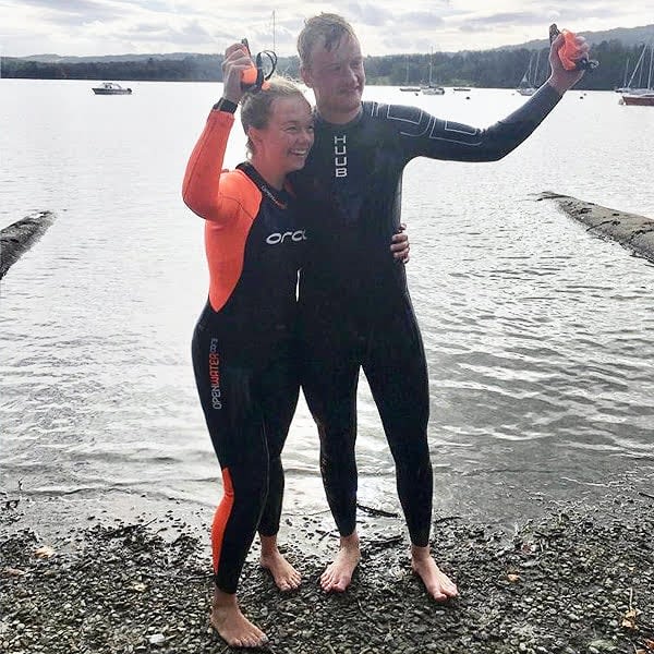 Coach House charity swim