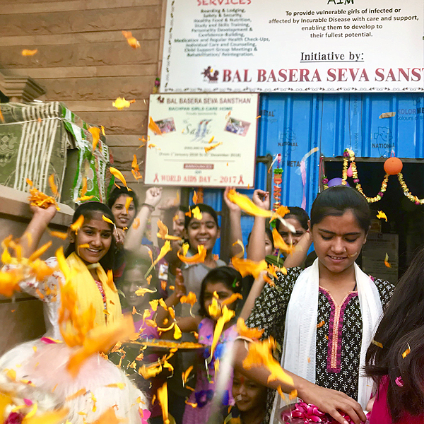 Coach House Charity Work in India Bal Basera