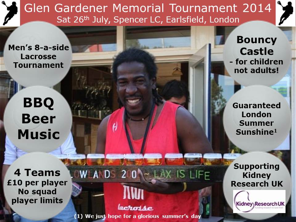 Glen Gardener Memorial Tournament 2014