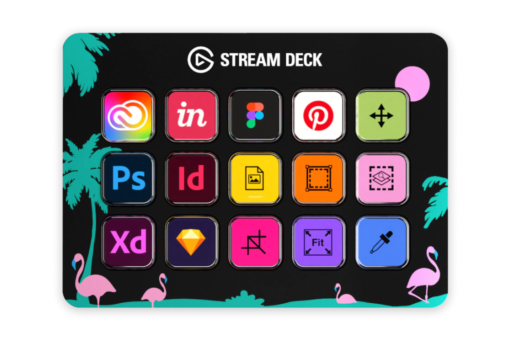 販売買Elgato エルガト Stream Deck MK.2 ストリームデック/黒 外付けハードディスク・ドライブ