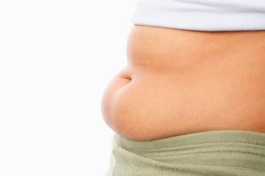 Massage can help get rid of that tummy!
