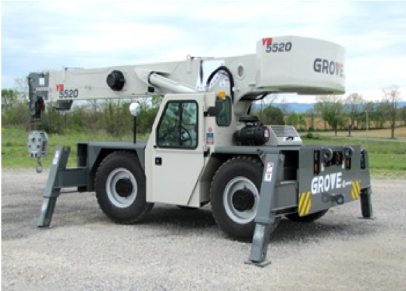 Guindaste industrial YB5520 YardBoss da Grove / Manitowoc