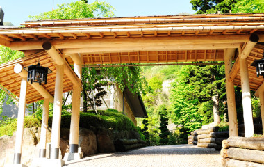 Gora Hanaougi,箱根酒店,日本旅游,亚洲的外观