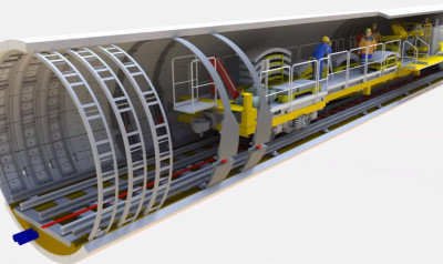 Not just for architects: BIM can be used for all kinds of building projects, including the London Underground renovation modeled here. (Image courtesy of Bentley Systems.)