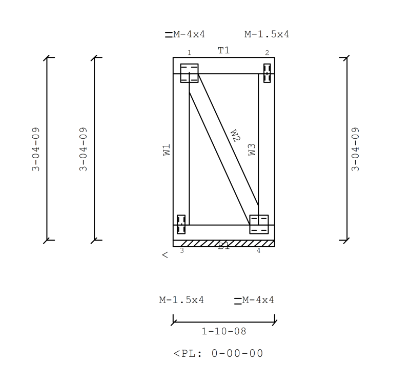 Using interior load bearing walls as shear walls Structural